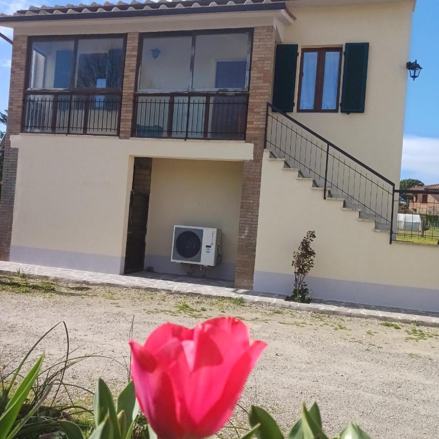 Villa Casa Di Zio Monticiano Exterior foto